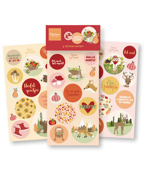 Marianne Design Stickers Welkom Herfst (CA3189)