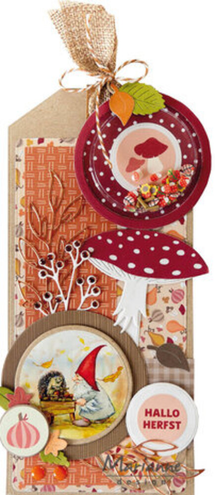 Marianne Design Stickers Welkom Herfst (CA3189)