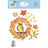 Elizabeth Craft Designs Fall Wreath & Owl Dies (2079)