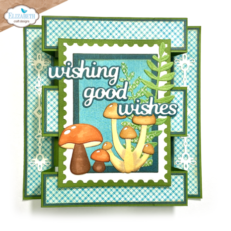 Elizabeth Craft Designs Mushrooms & Ferns Dies (2083) Elizabeth Craft Designs Mushrooms & Ferns Dies (2083)