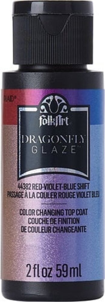 Folkart Dragonfly Glaze Red-Violet-Blue Shift (44382) Folkart Dragonfly Glaze Red-Violet-Blue Shift (44382)