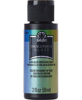 Folkart Dragonfly Glaze Blue-Green-Gold Shift (44384) Folkart Dragonfly Glaze Blue-Green-Gold Shift (44384)