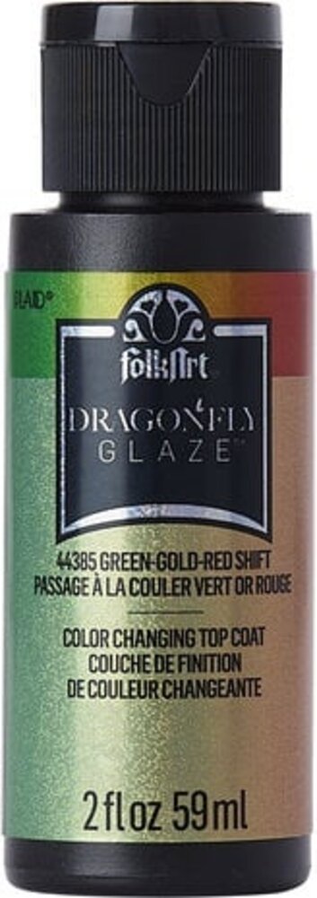 Folkart Dragonfly Glaze Green-Gold-Red Shift (44385) Folkart Dragonfly Glaze Green-Gold-Red Shift (44385)