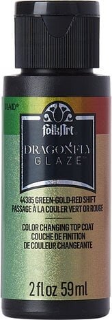 Folkart Dragonfly Glaze Green-Gold-Red Shift (44385) Folkart Dragonfly Glaze Green-Gold-Red Shift (44385)
