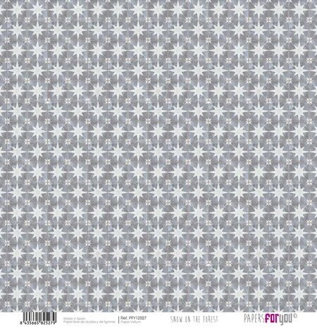 Papers For You Snow On The Forest 12x12 Inch Vellum Pack (6pcs) (PFY-12526)