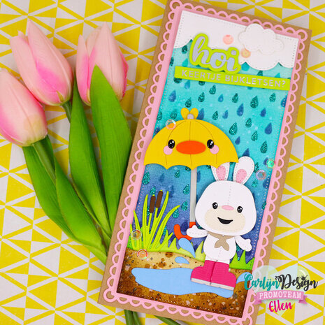 Carlijn Design Stencil A6 Regendruppels (CDSC-0027) Carlijn Design Stencil A6 Regendruppels (CDSC-0027)