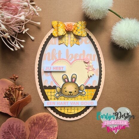 Carlijn Design Stempels Onderteksten Bedankt (CDST-0105)