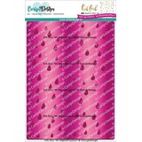 Carlijn Design Hot Foil A6 Regendruppels (CDHF-0032)