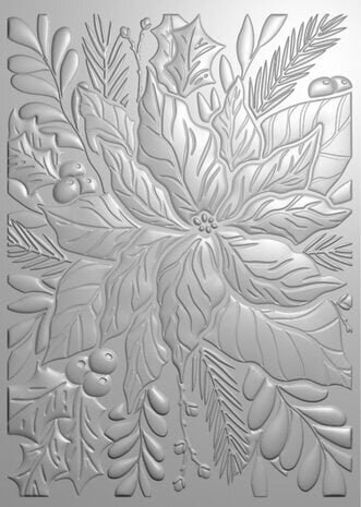 Creative Expressions Sue Wilson 3D Embossing Folder Poinsettia Bliss (EF3D-066) Creative Expressions Sue Wilson 3D Embossing Folder Poinsettia Bliss (EF3D-066)