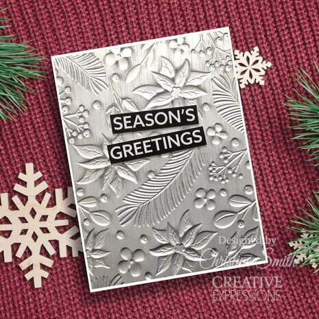 Creative Expressions Sue Wilson 3D Embossing Folder Nature's Christmas (EF3D-067) Creative Expressions Sue Wilson 3D Embossing Folder Nature's Christmas (EF3D-067)
