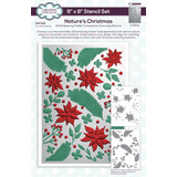 Creative Expressions Companion Colouring Stencil Nature's Christmas (CEST129)