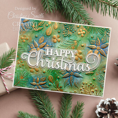 Creative Expressions Companion Colouring Stencil Nature's Christmas (CEST129) Creative Expressions Companion Colouring Stencil Nature's Christmas (CEST129)