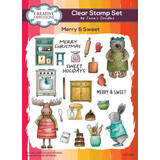 Creative Expressions Jane's Doodles Clear Stamp Set Merry & Sweet (CEC1041)