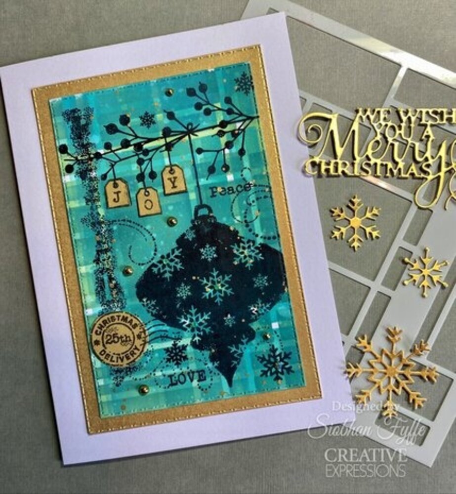 Woodware Winter Bauble Clear Stamps (FRS1014) Woodware Winter Bauble Clear Stamps (FRS1014)