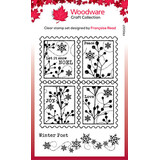 Woodware Winter Postage Clear Stamps (FRS1017)