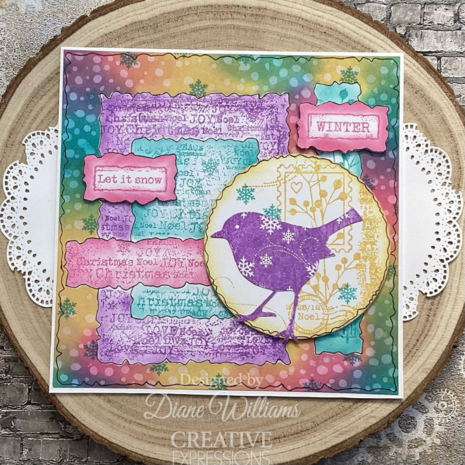 Woodware Scratched Background Clear Stamps (FRS1020) Woodware Scratched Background Clear Stamps (FRS1020)