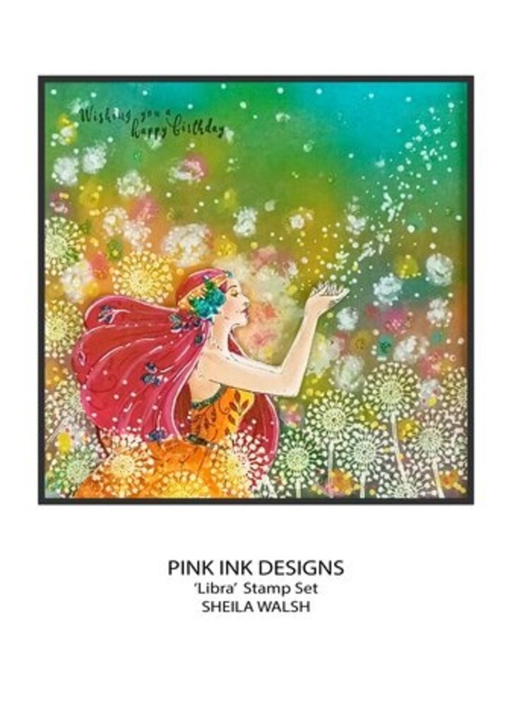 Pink Ink Designs Astrology Series Libra "The Intellectual" A5 Clear Stamps (PI232) Pink Ink Designs Astrology Series Libra "The Intellectual" A5 Clear Stamps (PI232)