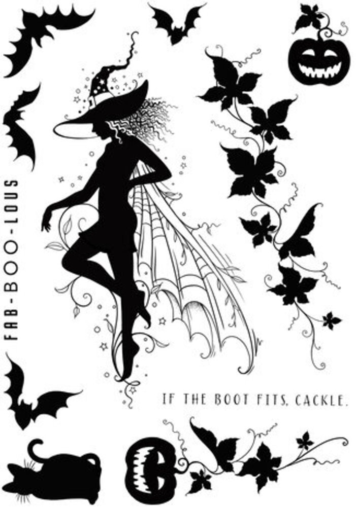 Pink Ink Designs Silhouette Series Giselle A5 Clear Stamps (PI242) Pink Ink Designs Silhouette Series Giselle A5 Clear Stamps (PI242)