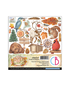 Ciao Bella Papercrafting Into the Wild 6x6 Inch Paper Pad (CBQE067) Ciao Bella Papercrafting Into the Wild 6x6 Inch Paper Pad (CBQE067)