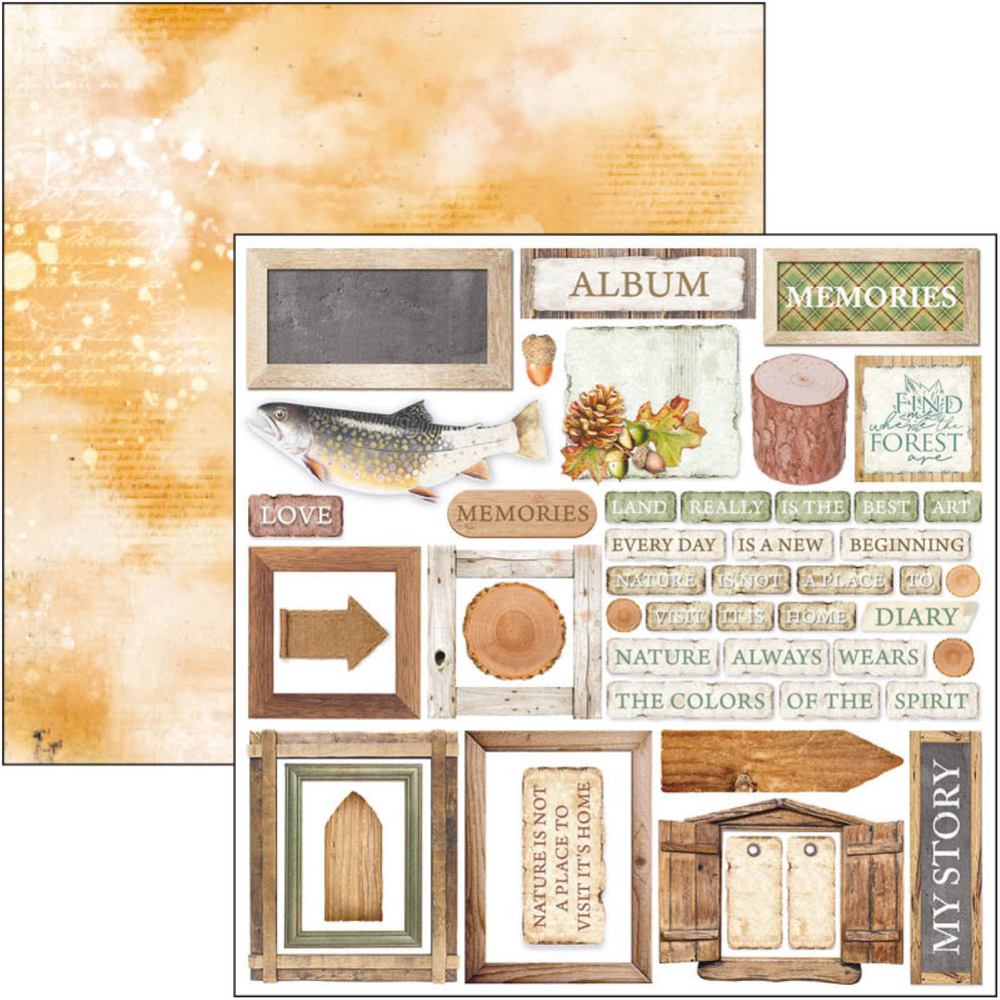 Ciao Bella Papercrafting Into the Wild 6x6 Inch Paper Pad (CBQE067) Ciao Bella Papercrafting Into the Wild 6x6 Inch Paper Pad (CBQE067)