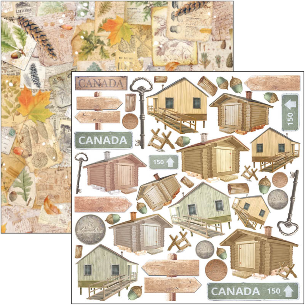 Ciao Bella Papercrafting Into the Wild 6x6 Inch Paper Pad (CBQE067) Ciao Bella Papercrafting Into the Wild 6x6 Inch Paper Pad (CBQE067)