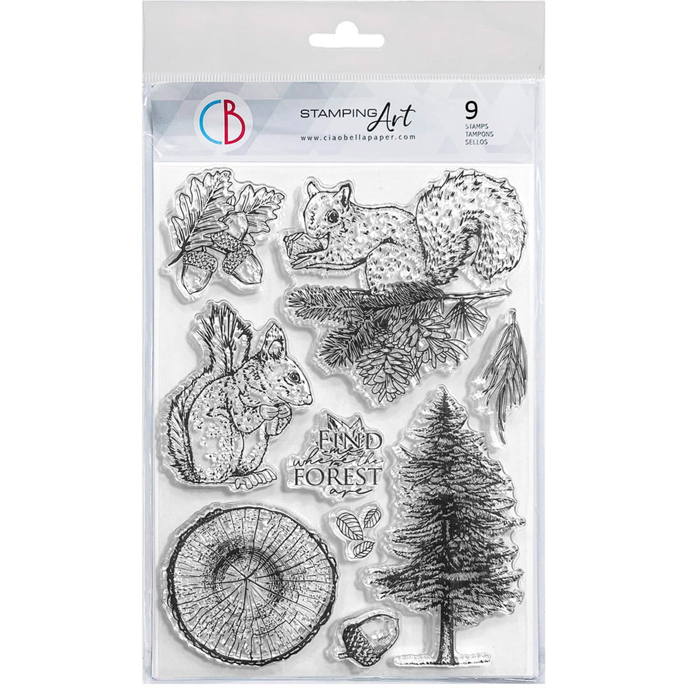 Ciao Bella Papercrafting The Spirit of the Forest A5 Clear Stamps (PS8089) Ciao Bella Papercrafting The Spirit of the Forest A5 Clear Stamps (PS8089)