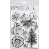 Ciao Bella Papercrafting The Spirit of the Forest A5 Clear Stamps (PS8089)