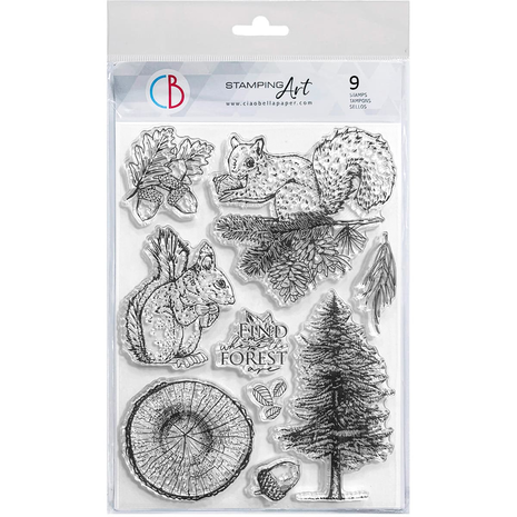 Ciao Bella Papercrafting The Spirit of the Forest A5 Clear Stamps (PS8089) Ciao Bella Papercrafting The Spirit of the Forest A5 Clear Stamps (PS8089)