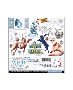 Ciao Bella Papercrafting Winter Journey 6x6 Inch Paper Pad (CBQE068) Ciao Bella Papercrafting Winter Journey 6x6 Inch Paper Pad (CBQE068)