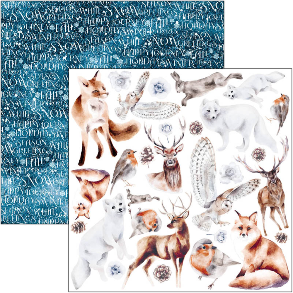 Ciao Bella Papercrafting Winter Journey 6x6 Inch Paper Pad (CBQE068) Ciao Bella Papercrafting Winter Journey 6x6 Inch Paper Pad (CBQE068)