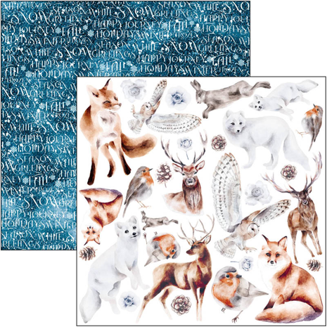 Ciao Bella Papercrafting Winter Journey 6x6 Inch Paper Pad (CBQE068) Ciao Bella Papercrafting Winter Journey 6x6 Inch Paper Pad (CBQE068)