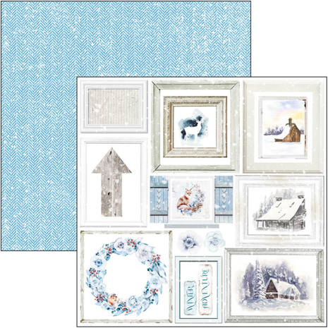 Ciao Bella Papercrafting Winter Journey 6x6 Inch Paper Pad (CBQE068) Ciao Bella Papercrafting Winter Journey 6x6 Inch Paper Pad (CBQE068)