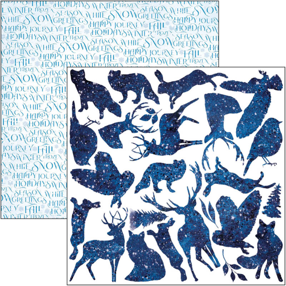 Ciao Bella Papercrafting Winter Journey 6x6 Inch Paper Pad (CBQE068) Ciao Bella Papercrafting Winter Journey 6x6 Inch Paper Pad (CBQE068)