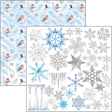 Ciao Bella Papercrafting Winter Journey 6x6 Inch Paper Pad (CBQE068) Ciao Bella Papercrafting Winter Journey 6x6 Inch Paper Pad (CBQE068)