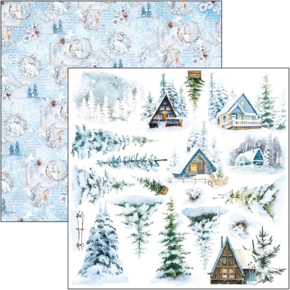 Ciao Bella Papercrafting Winter Journey 6x6 Inch Paper Pad (CBQE068) Ciao Bella Papercrafting Winter Journey 6x6 Inch Paper Pad (CBQE068)