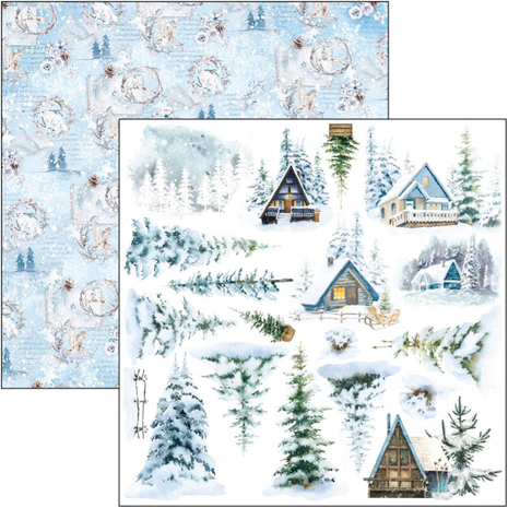 Ciao Bella Papercrafting Winter Journey 6x6 Inch Paper Pad (CBQE068) Ciao Bella Papercrafting Winter Journey 6x6 Inch Paper Pad (CBQE068)