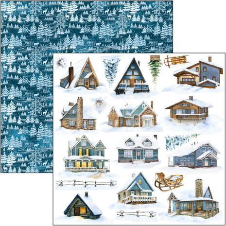 Ciao Bella Papercrafting Winter Journey 6x6 Inch Paper Pad (CBQE068) Ciao Bella Papercrafting Winter Journey 6x6 Inch Paper Pad (CBQE068)