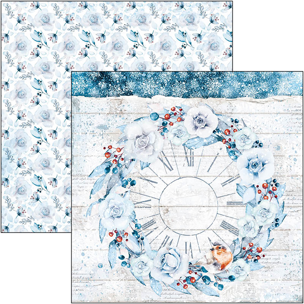 Ciao Bella Papercrafting Winter Journey 12x12 Inch Patterns Pad (CBT068) Ciao Bella Papercrafting Winter Journey 12x12 Inch Patterns Pad (CBT068)