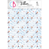 Ciao Bella Papercrafting Winter Journey A4 Vellum Paper (CBV007)