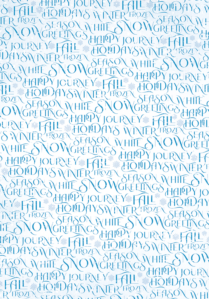 Ciao Bella Papercrafting Winter Journey A4 Vellum Paper (CBV007) Ciao Bella Papercrafting Winter Journey A4 Vellum Paper (CBV007)