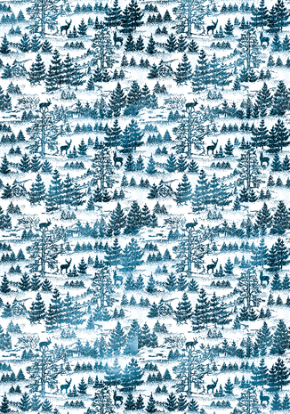 Ciao Bella Papercrafting Winter Journey A4 Vellum Paper (CBV007) Ciao Bella Papercrafting Winter Journey A4 Vellum Paper (CBV007)