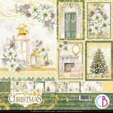Ciao Bella Papercrafting Sparkling Christmas 12x12 Inch Paper Pad (CBPM069)