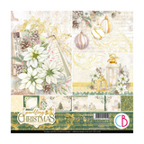 Ciao Bella Papercrafting Sparkling Christmas 8x8 Inch Paper Pad (CBH069)