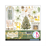 Ciao Bella Papercrafting Sparkling Christmas 6x6 Inch Paper Pad (CBQE069)