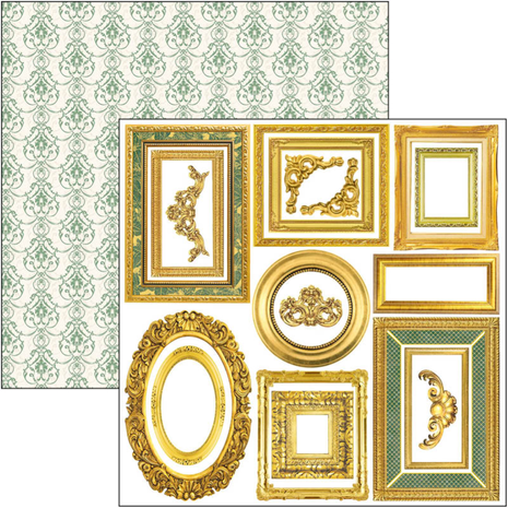 Ciao Bella Papercrafting Sparkling Christmas 6x6 Inch Paper Pad (CBQE069)