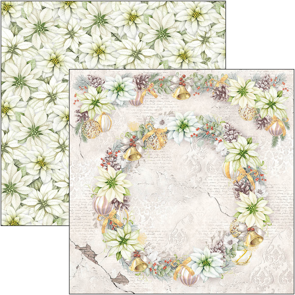 Ciao Bella Papercrafting Sparkling Christmas 12x12 Inch Patterns Pad (CBT069) Ciao Bella Papercrafting Sparkling Christmas 12x12 Inch Patterns Pad (CBT069)