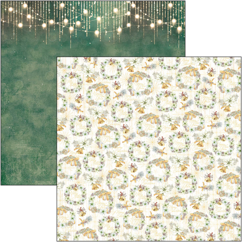Ciao Bella Papercrafting Sparkling Christmas 12x12 Inch Patterns Pad (CBT069) Ciao Bella Papercrafting Sparkling Christmas 12x12 Inch Patterns Pad (CBT069)