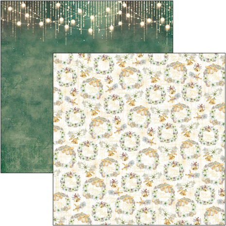 Ciao Bella Papercrafting Sparkling Christmas 12x12 Inch Patterns Pad (CBT069) Ciao Bella Papercrafting Sparkling Christmas 12x12 Inch Patterns Pad (CBT069)