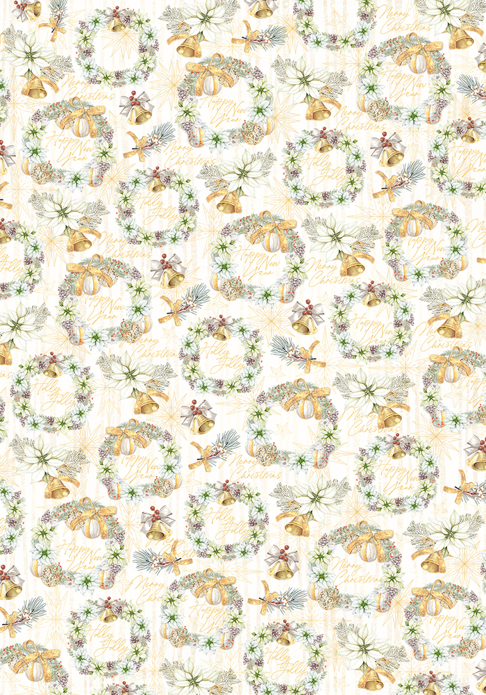 Ciao Bella Papercrafting Sparkling Christmas A4 Vellum Paper (CBV008) Ciao Bella Papercrafting Sparkling Christmas A4 Vellum Paper (CBV008)