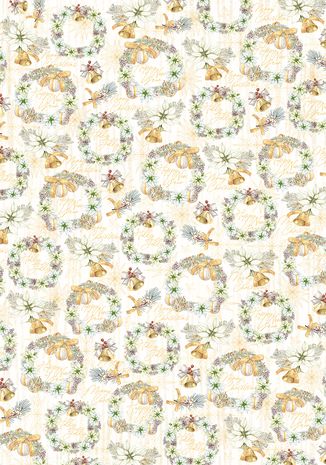 Ciao Bella Papercrafting Sparkling Christmas A4 Vellum Paper (CBV008) Ciao Bella Papercrafting Sparkling Christmas A4 Vellum Paper (CBV008)